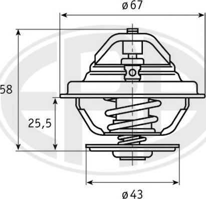 ERA 350301 - Termostato, Refrigerante www.autoricambit.com