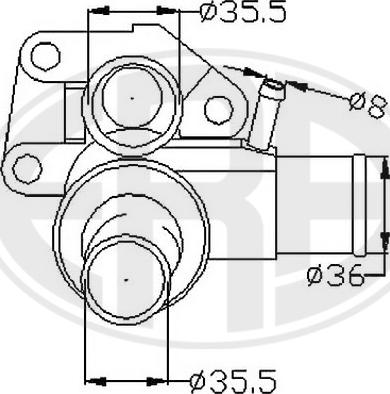 ERA 350315 - Termostato, Refrigerante www.autoricambit.com