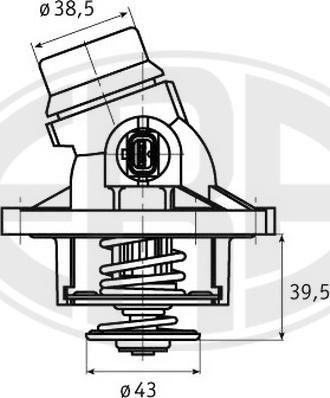 ERA 350328 - Termostato, Refrigerante www.autoricambit.com