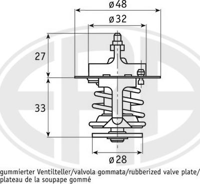 ERA 350294 - Termostato, Refrigerante www.autoricambit.com