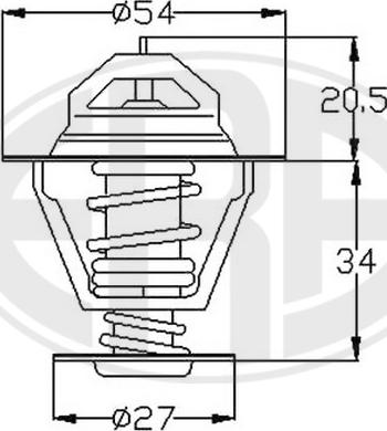 ERA 350241A - Termostato, Refrigerante www.autoricambit.com