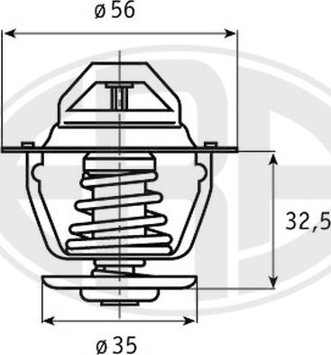 ERA 350201 - Termostato, Refrigerante www.autoricambit.com