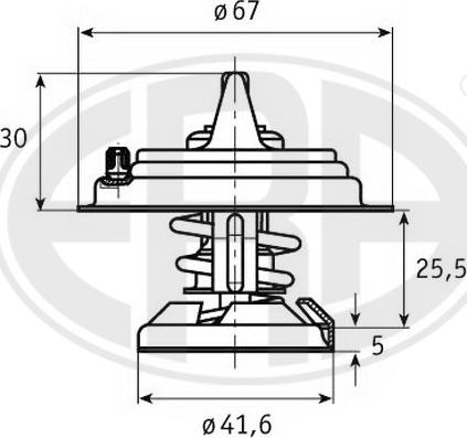 ERA 350216 - Termostato, Refrigerante www.autoricambit.com