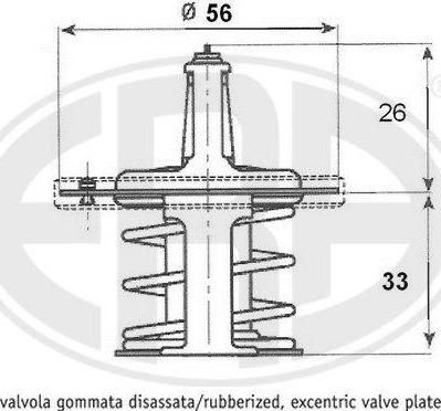 ERA 350280A - Termostato, Refrigerante www.autoricambit.com