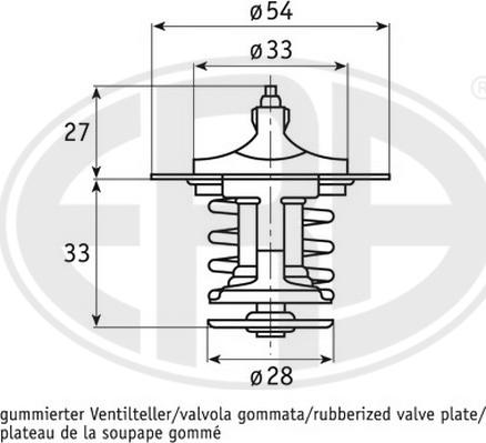 ERA 350221 - Termostato, Refrigerante www.autoricambit.com