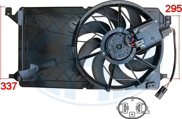 ERA 352072 - Ventola, Raffreddamento motore www.autoricambit.com