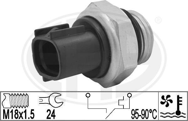 ERA 330957 - Termostato, ventola del radiatore / climatizzatore www.autoricambit.com