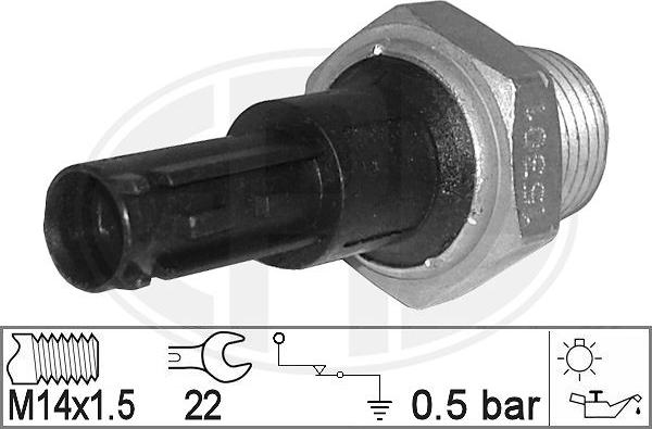 ERA 330906 - Sensore, Pressione olio www.autoricambit.com