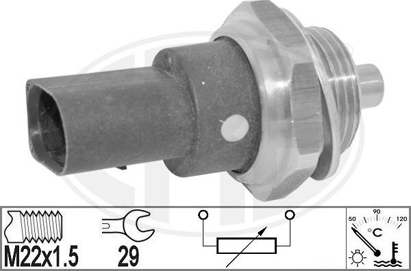 ERA 330923 - Sensore, Temperatura refrigerante www.autoricambit.com