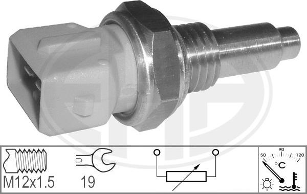 ERA 330555 - Sensore, Temperatura refrigerante www.autoricambit.com