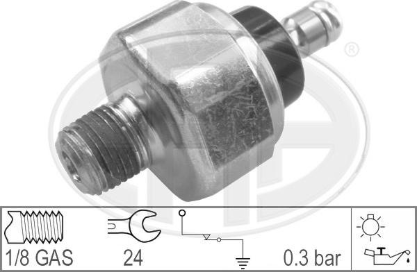 ERA 330006 - Sensore, Pressione olio www.autoricambit.com