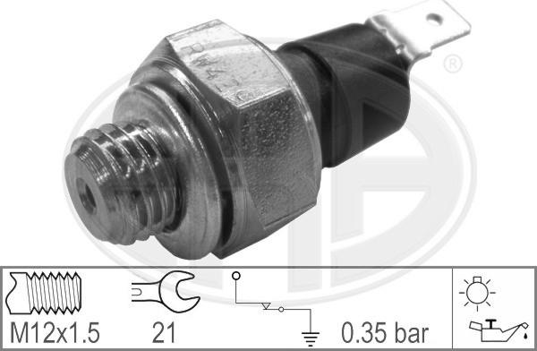 ERA 330001 - Sensore, Pressione olio www.autoricambit.com