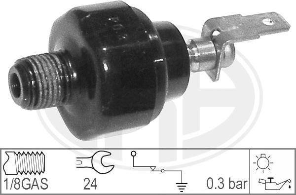 ERA 330015 - Sensore, Pressione olio www.autoricambit.com