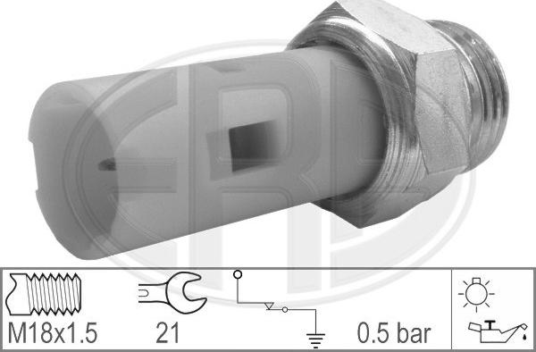 ERA 330017 - Sensore, Pressione olio www.autoricambit.com