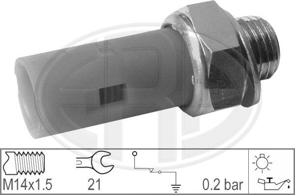 ERA 330027 - Sensore, Pressione olio www.autoricambit.com