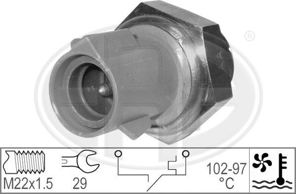 ERA 330185 - Termostato, ventola del radiatore / climatizzatore www.autoricambit.com