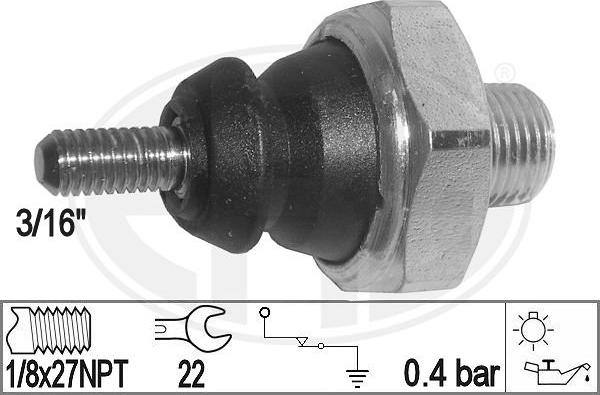 ERA 330894 - Sensore, Pressione olio www.autoricambit.com