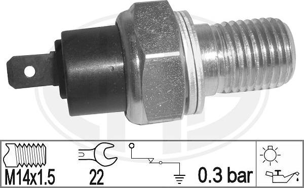 ERA 330893 - Sensore, Pressione olio www.autoricambit.com