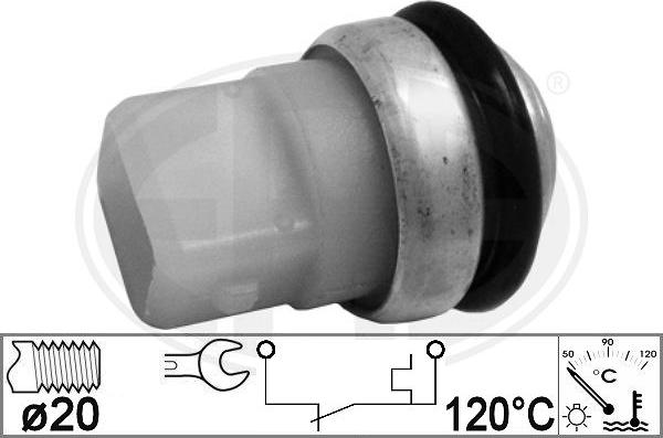 ERA 330839 - Termostato, ventola del radiatore / climatizzatore www.autoricambit.com