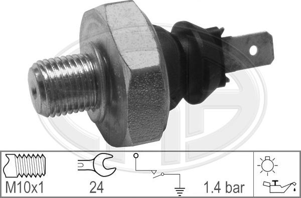 ERA 330322 - Sensore, Pressione olio www.autoricambit.com