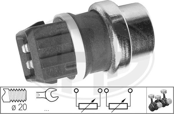 ERA 330287 - Sensore, Temperatura refrigerante www.autoricambit.com