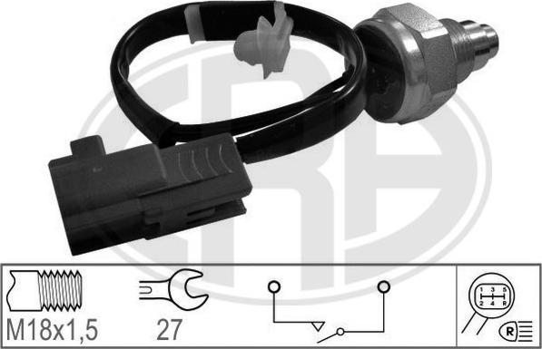 ERA 330749 - Interruttore, Luce di retromarcia www.autoricambit.com