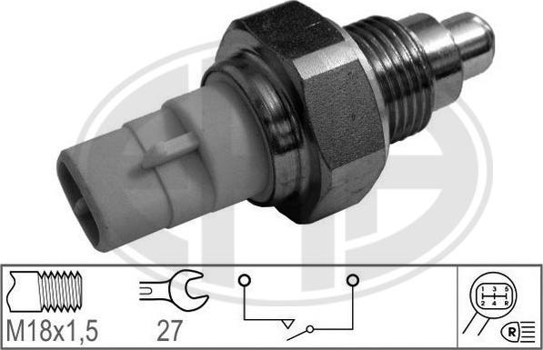 ERA 330743 - Interruttore, Luce di retromarcia www.autoricambit.com