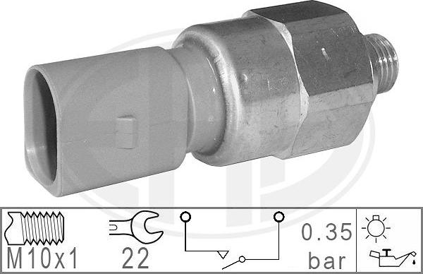 ERA 330779 - Sensore, Pressione olio www.autoricambit.com