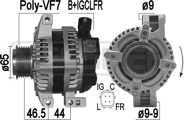 ERA 209498A - Alternatore www.autoricambit.com