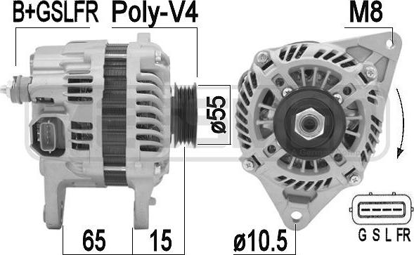 ERA 209444A - Alternatore www.autoricambit.com