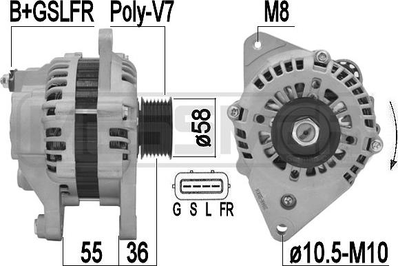 ERA 209446A - Alternatore www.autoricambit.com