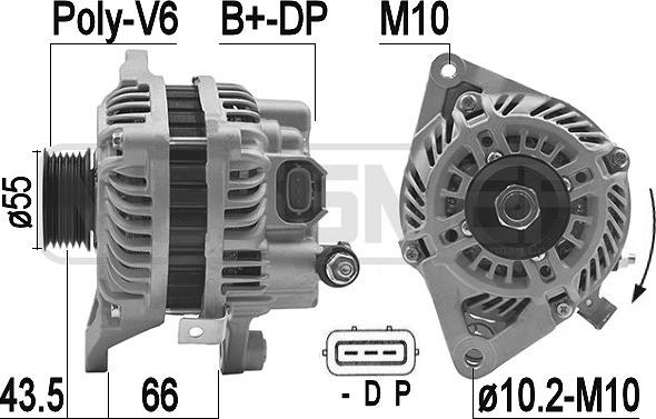 ERA 209405A - Alternatore www.autoricambit.com