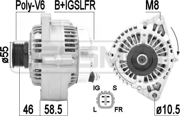 ERA 209411A - Alternatore www.autoricambit.com