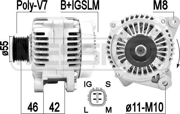 ERA 209421A - Alternatore www.autoricambit.com