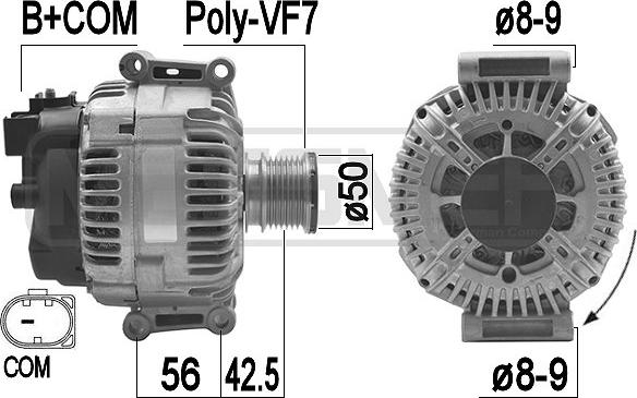 ERA 209477 - Alternatore www.autoricambit.com