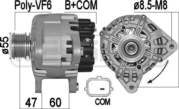 ERA 209545A - Alternatore www.autoricambit.com