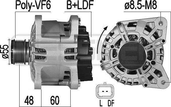 ERA 209546A - Alternatore www.autoricambit.com