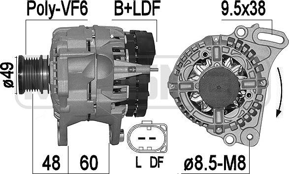 ERA 209542A - Alternatore www.autoricambit.com