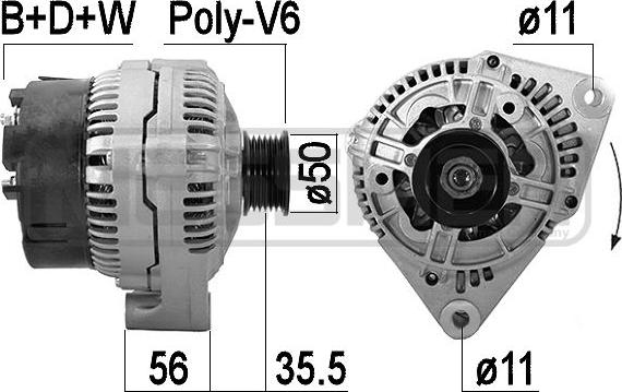 ERA 209551A - Alternatore www.autoricambit.com