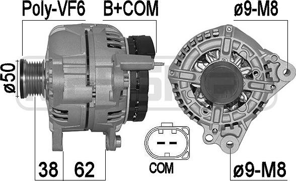 ERA 209566A - Alternatore www.autoricambit.com