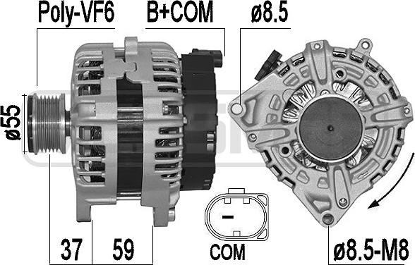 ERA 209561A - Alternatore www.autoricambit.com