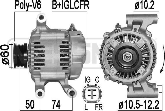 ERA 209532A - Alternatore www.autoricambit.com