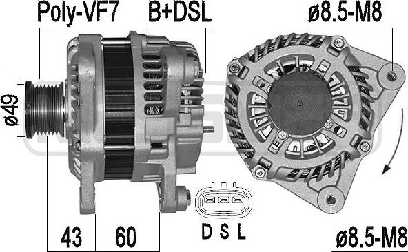 ERA 209526A - Alternatore www.autoricambit.com