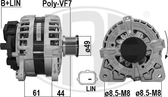 ERA 209643A - Alternatore www.autoricambit.com