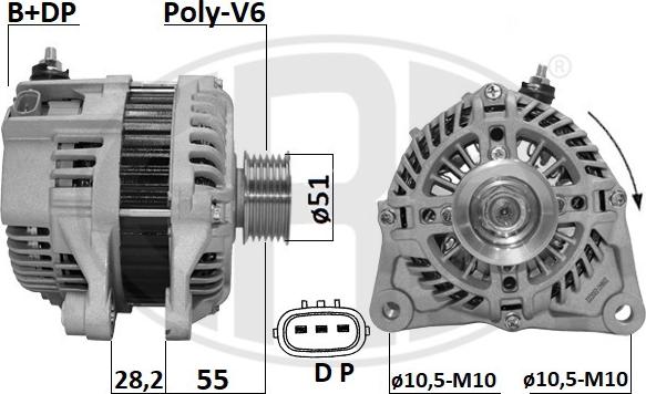 ERA 209647A - Alternatore www.autoricambit.com