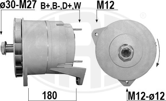 ERA 209659 - Alternatore www.autoricambit.com