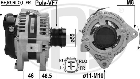 ERA 209653A - Alternatore www.autoricambit.com