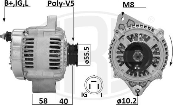 ERA 209661A - Alternatore www.autoricambit.com