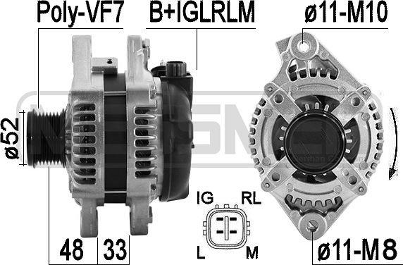 ERA 209602 - Alternatore www.autoricambit.com