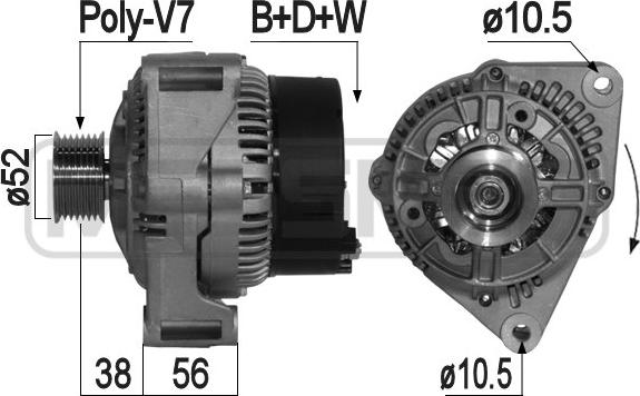 ERA 209091A - Alternatore www.autoricambit.com